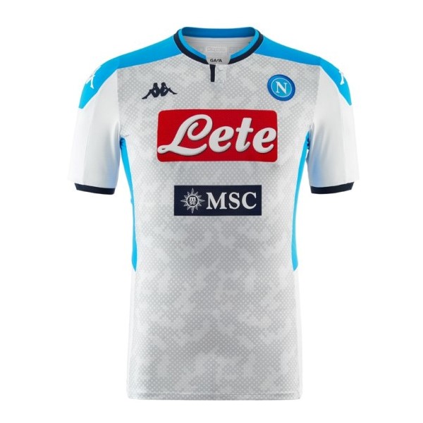 Tailandia Camiseta Napoli 3ª Kit 2019 2020 Gris